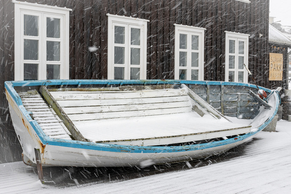 A lovely restaurant in Stykkisholmur - also the only one open that day